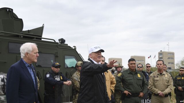 شدار ترامپ به کنگره درباره اعلام وضعیت اضطراری برای ساخت دیوار مرزی