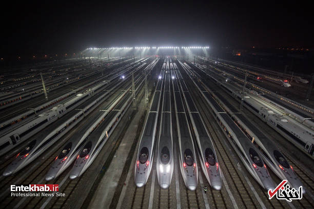 عکس/ قطارهای سریع السیر در چین