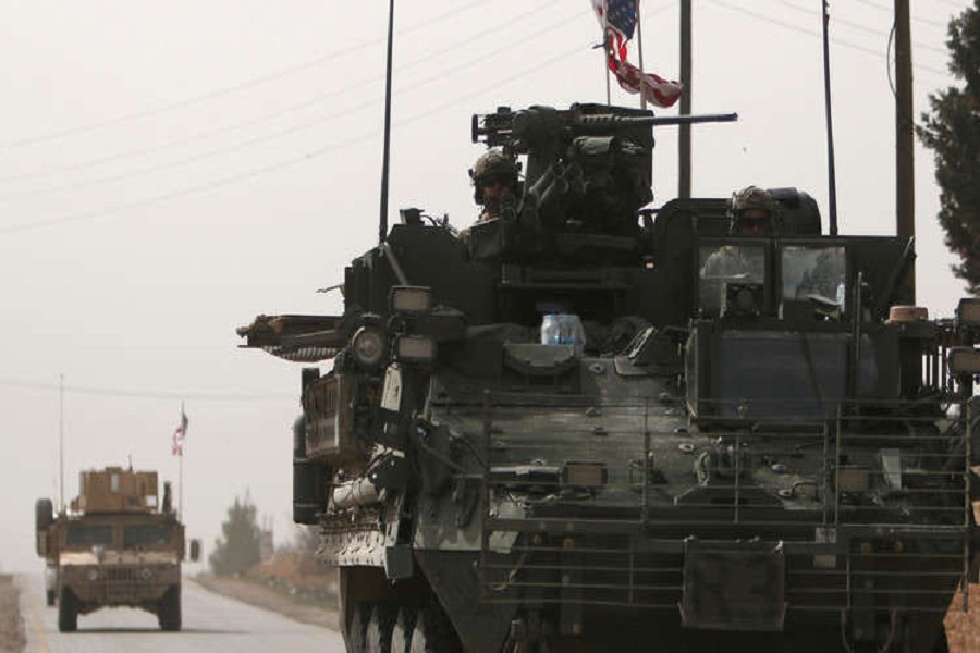 نخستین گروه نظامیان آمریکایی سوریه را ترک کردند