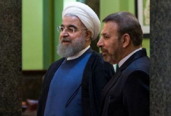 واعظی: این نقل قول خاتمی که به روحانی گفته «اگر نمی‌توانی کشور را اداره کنی استعفا بده» را تایید نمی‌کنم / هيچ استعفایی در سال‌های ریاست جمهوری روحانی مطرح نبوده