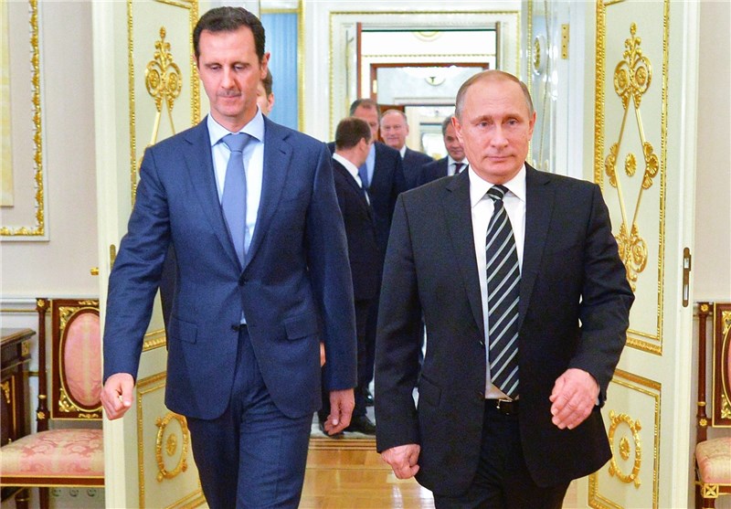 پوتین در دیدار با اسد: خارج شدن نیروهای خارجی از سوریه به زودی آغاز می‌شود