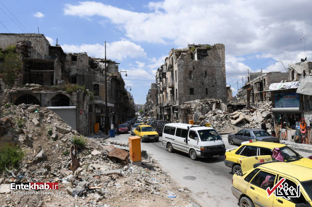 تصاویر : ساخت و ساز شهر ویران حلب