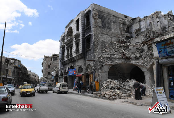 تصاویر : ساخت و ساز شهر ویران حلب