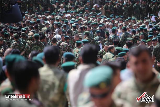 عکس/ خشم نیروهای پیشمرگه از پارلمان عراق