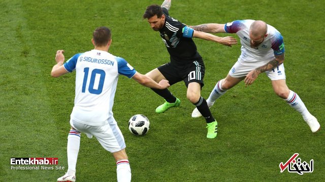 جام‌جهانی/ گزارش زنده: آرژانتین 1- ایسلند 1