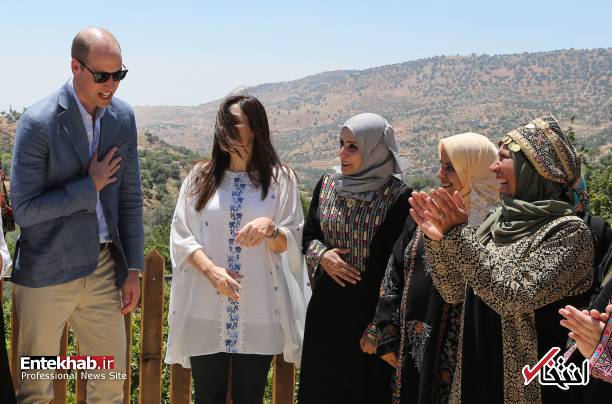 تصاویر : حاشیه‌های سفر شاهزاده ویلیام به اردن