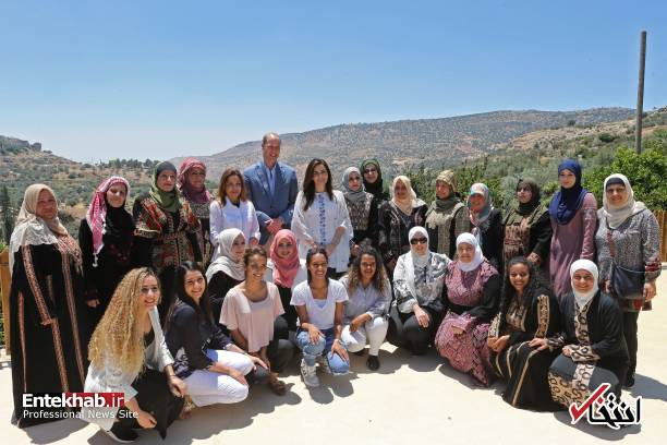 تصاویر : حاشیه‌های سفر شاهزاده ویلیام به اردن