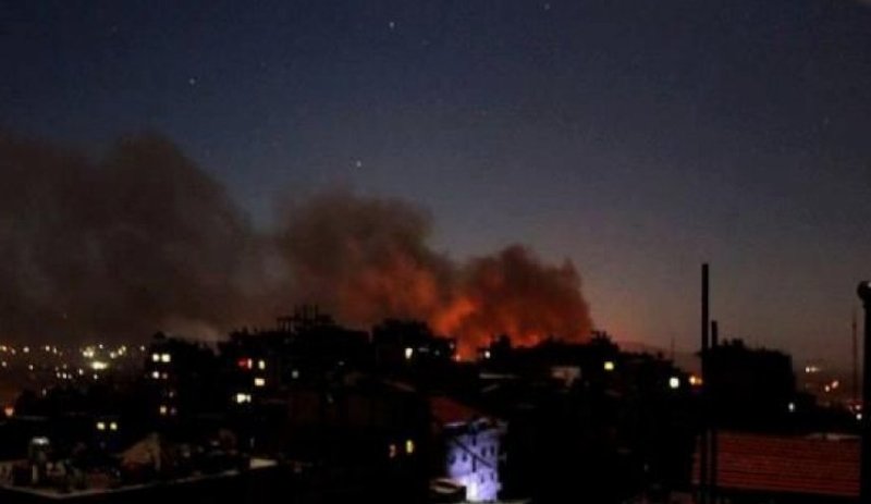 جنگنده های رژیم صهیونیستی به حماه سوریه حمله کردند