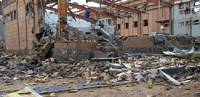 حمله سعودی ها به بیمارستانی در یمن 26 کشته برجای گذاشت