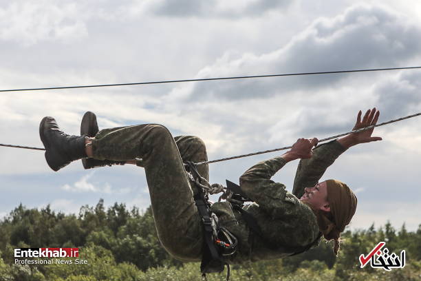 عکس/ زنان در مسابقات ارتش‌های جهان