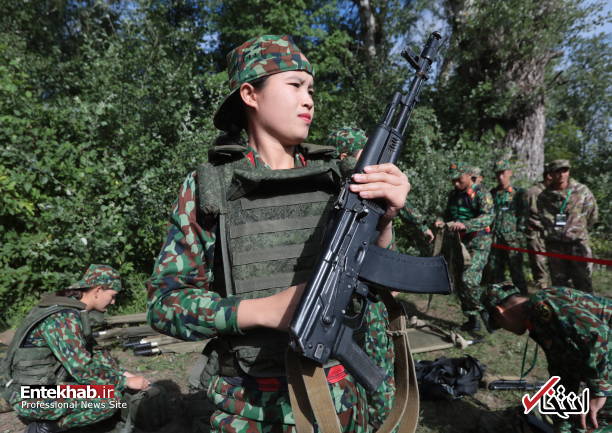 عکس/ زنان در مسابقات ارتش‌های جهان