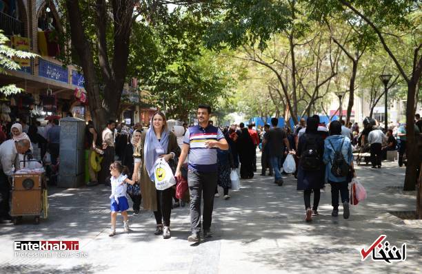تصاویر : گشتی در تهران همزمان با بازگشت تحریم‌های آمریکا علیه ایران