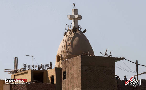 عکس/ خنثی شدن حمله‌ انتحاری به کلیسایی در قاهره