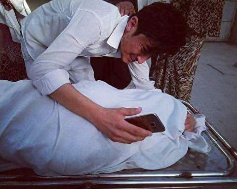 تصاویر دلخراش از حمله انتحاری به مرکز آموزشی مهدی موعود