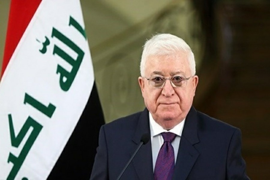 رئیس جمهوری عراق؛پارلمان جدید عراق در موعد مقرر تشکیل می شود