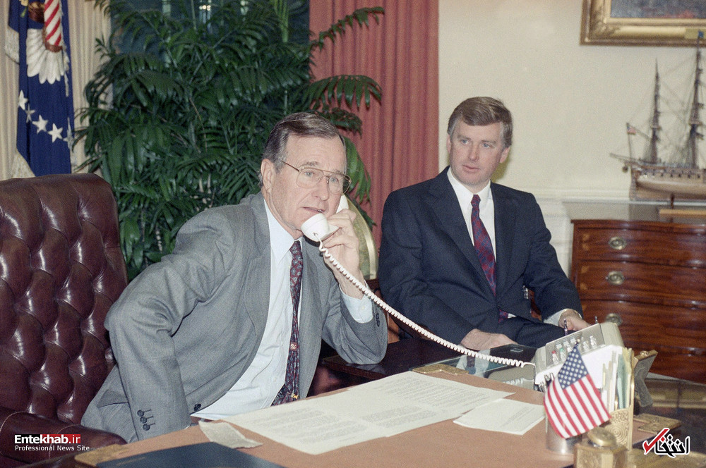 تصاویر : تلفن‌های رؤسای جمهور آمریکا از ویلیام هوارد تا دونالد ترامپ
