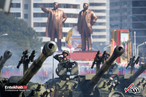 تصاویر : رژه بزرگ ارتش کره شمالی با حضور کیم جونگ اون