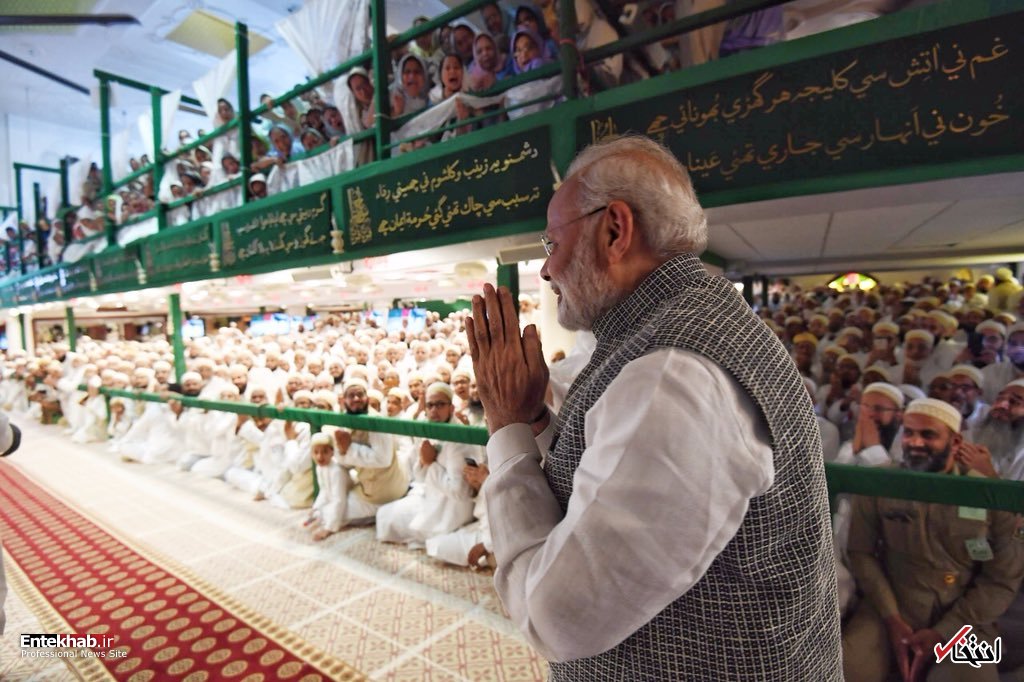 تصاویر/ حضور نخست وزیر هند در مراسم عزاداری امام حسین(ع)