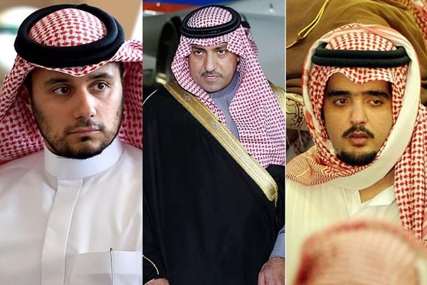 دیلی میل: دو فرزند «ملک عبدالله» هنوز زندانی هستند