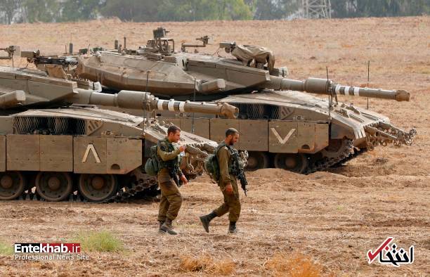 تصاویر : آرایش جنگی اسرائیل در اطراف غزه