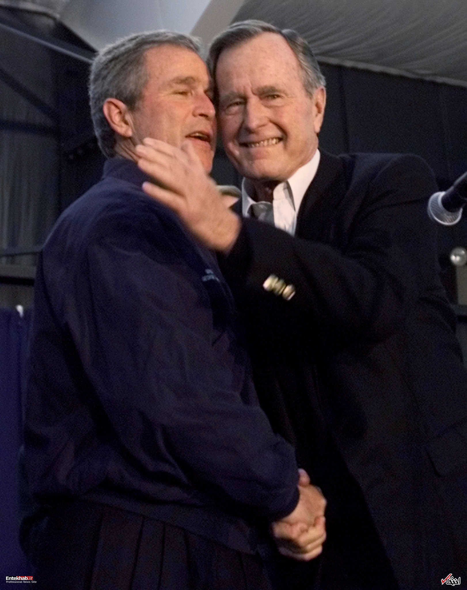 جورج بوش پدر به روایت تصویر