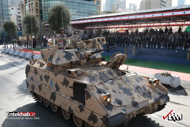 تصاویر : رژه نیروهای مسلح لبنان به مناسبت روز استقلال