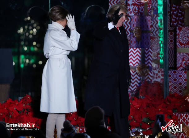 تصاویر : ترامپ و همسرش