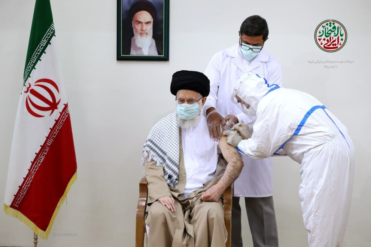 رهبر معظم انقلاب دوز دوم واکسن ایرانی کرونا را دریافت کردند | سایت انتخاب