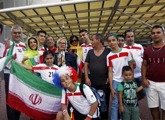 تصاویر: سيدني درتسخير هواداران ايراني
