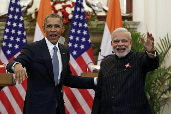 تصاویر : حضور اوباما در روز جمهوری هند