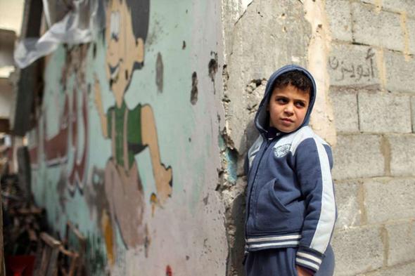 تصاویر : گذراندن زمستان در غزه