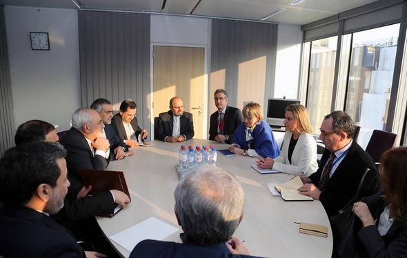 تصاویر : مذاکرات ظریف در بروکسل
