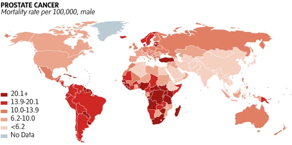 مردانه‌ترین سرطان دنیا چه قدر قربانی می‌گیرد؟