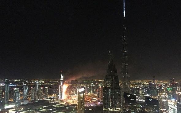 تصاویر : آتش سوزی در هتل 63 طبقه دوبی