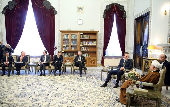 تصاویر : دیدار وزیر خارجه دانمارک با آیت‌الله هاشمی