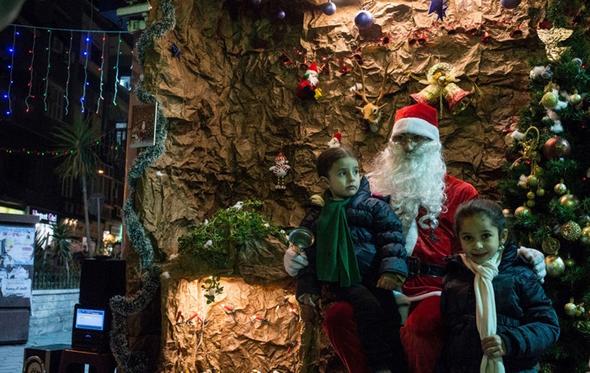 تصاویر : کریسمس در محله مسیحیان دمشق