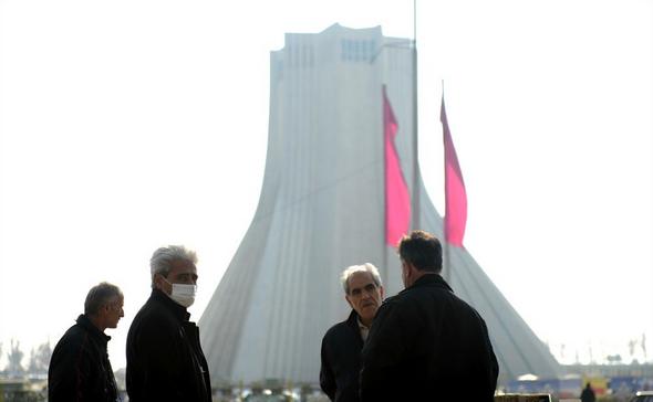 تصاویر : آسمان خاکستری تهران