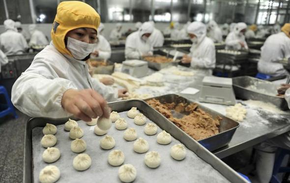تصاویر : تولید غذا در چین‎