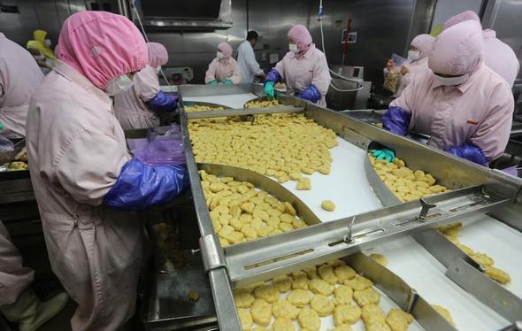 تصاویر : تولید غذا در چین‎