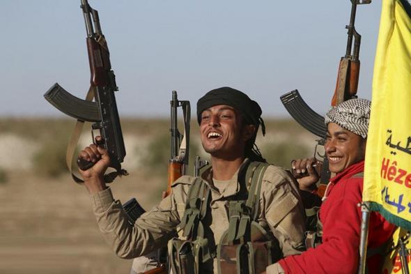 تصاویر : چریک های جبهه دموکراتیک سوریه