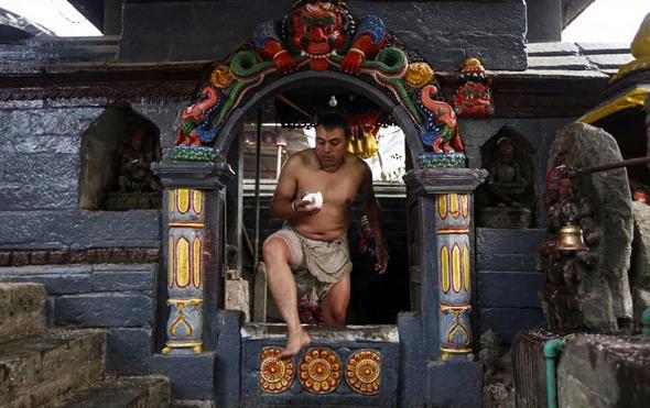 تصاویر : جشنواره مذهبی در نپال