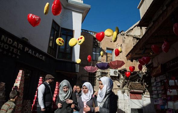 تصاویر : زندگی مردم در دمشق