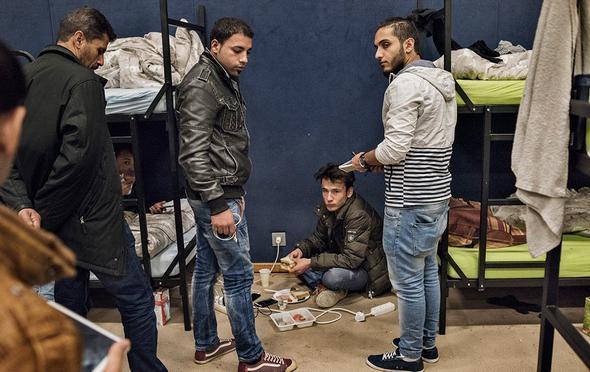 تصاویر : وضعیت آوارگان سوری در آلمان