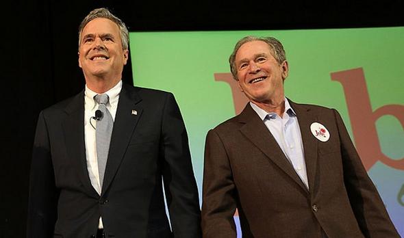 تصاویر : ورود جورج بوش به مبارزات انتخاباتی