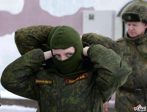تصاویر : زنان ارتش روسیه