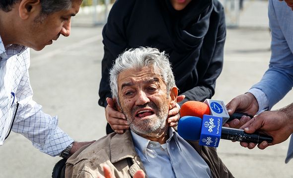 تصاویر : آزادی پیرمرد گروگان پس از 9 روز
