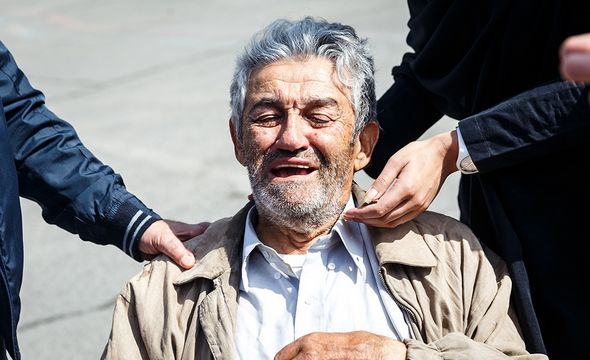 تصاویر : آزادی پیرمرد گروگان پس از 9 روز