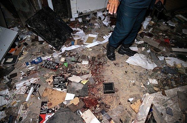 تصاویر : انفجار مهیب در بازار تهران