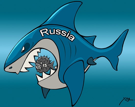 کاریکاتور/ روسیه و داعش!