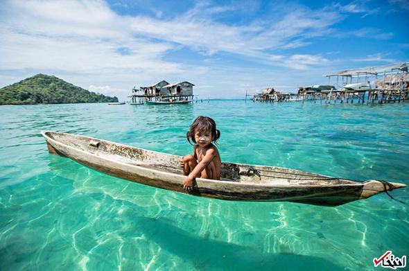 تصاویر : زندگی در بهشت کوچک بر روی آب